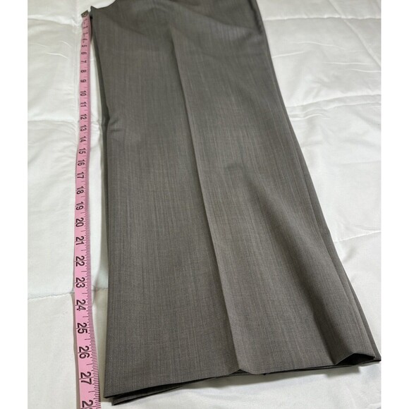 Zanella Women's 100% Virgin Wool High Waist Dress Pants Size 12 Made in Italy - Picture 9 of 14